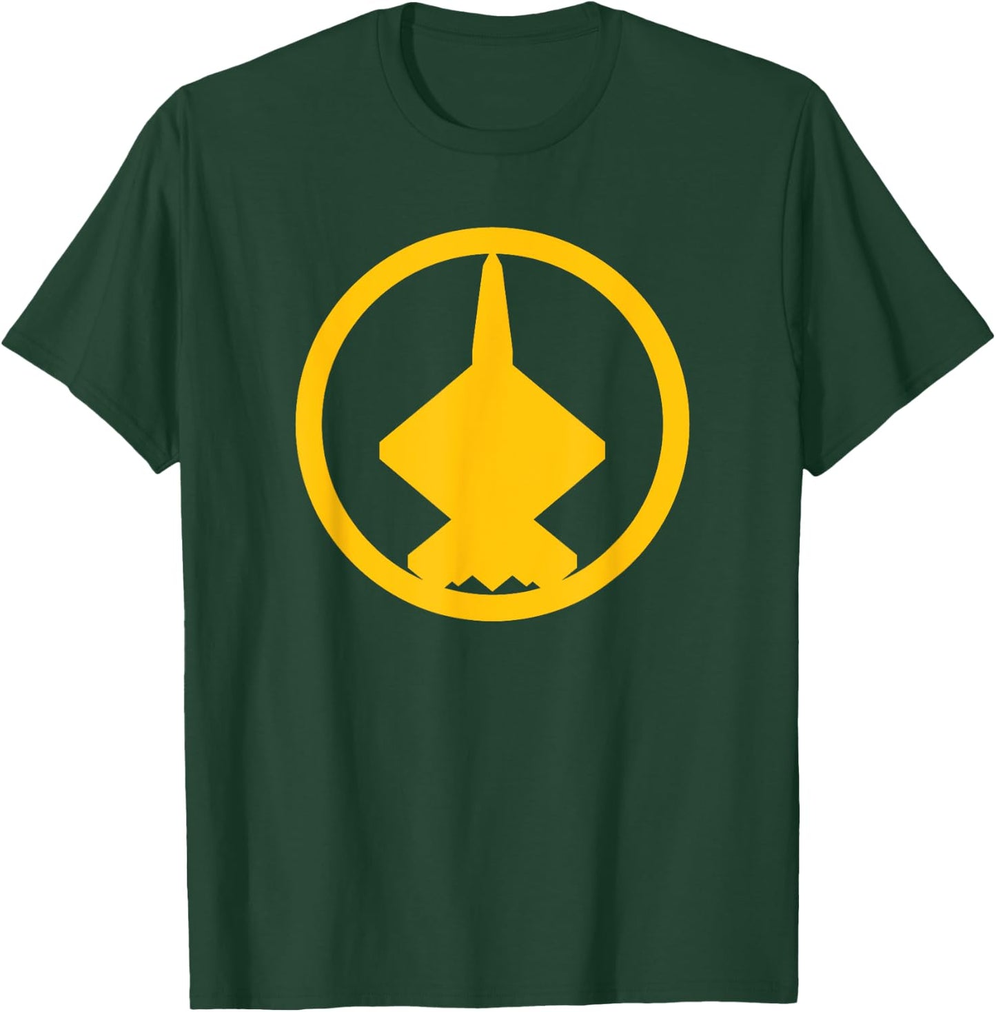 YF-23 (Yellow) Air Force Military Fighter Jet T-Shirt - T-Shirt | Forest