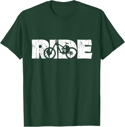 Ride Your Mountain Bike MTB T-Shirt - T-Shirt | Forest