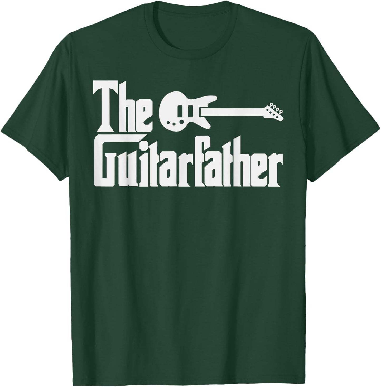 Fathers Day The Guitar-father Musician Guitarist Dad Gift T-Shirt - T-Shirt | Forest