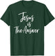 Jesus Is The Answer Grace Inspired Faith Vintage T Shirt T-Shirt - T-Shirt | Forest
