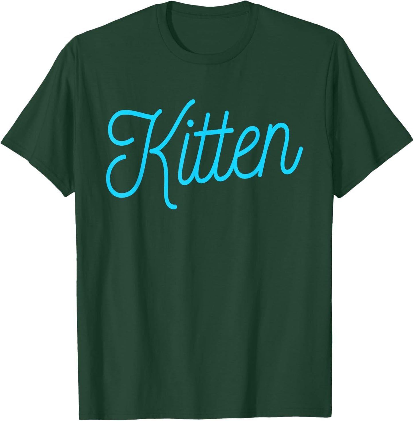 Kitten Shirt KittenPlay Gift Bdsm Ddlg Abdl Petplay T-Shirt - T-Shirt | Forest