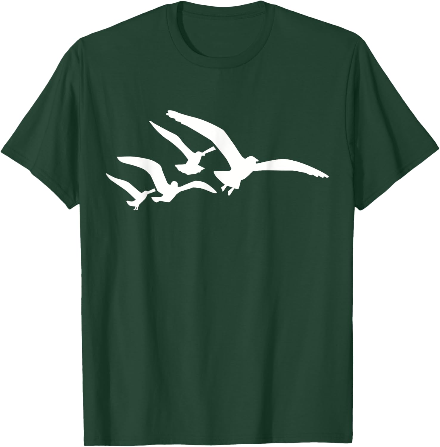 Flying seagulls T-Shirt - T-Shirt | Forest
