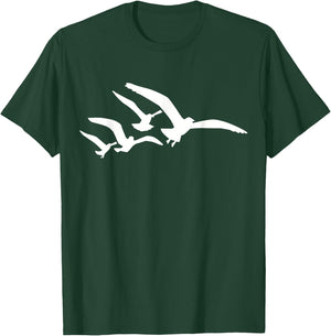 Flying seagulls T-Shirt - T-Shirt | Forest