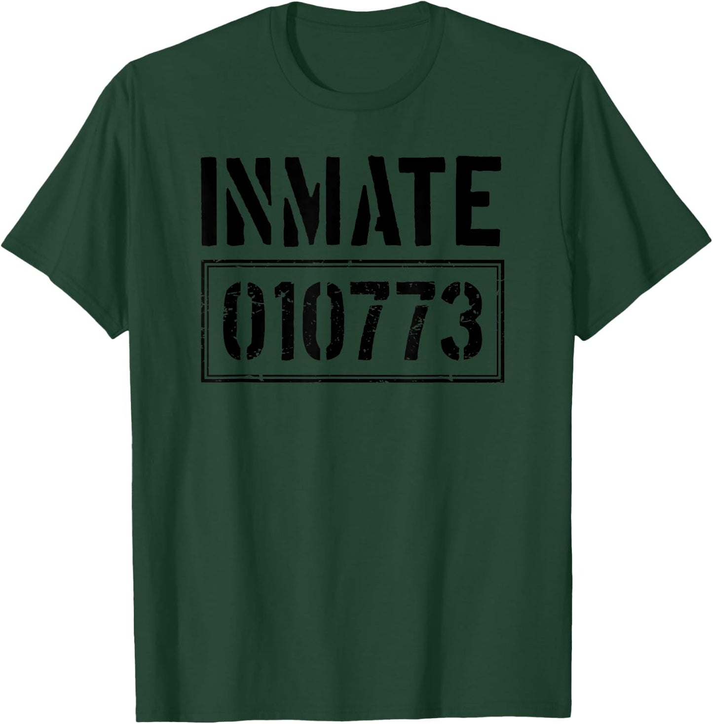 Prison Inmate Funny Jail Halloween Costume T-Shirt - T-Shirt | Forest