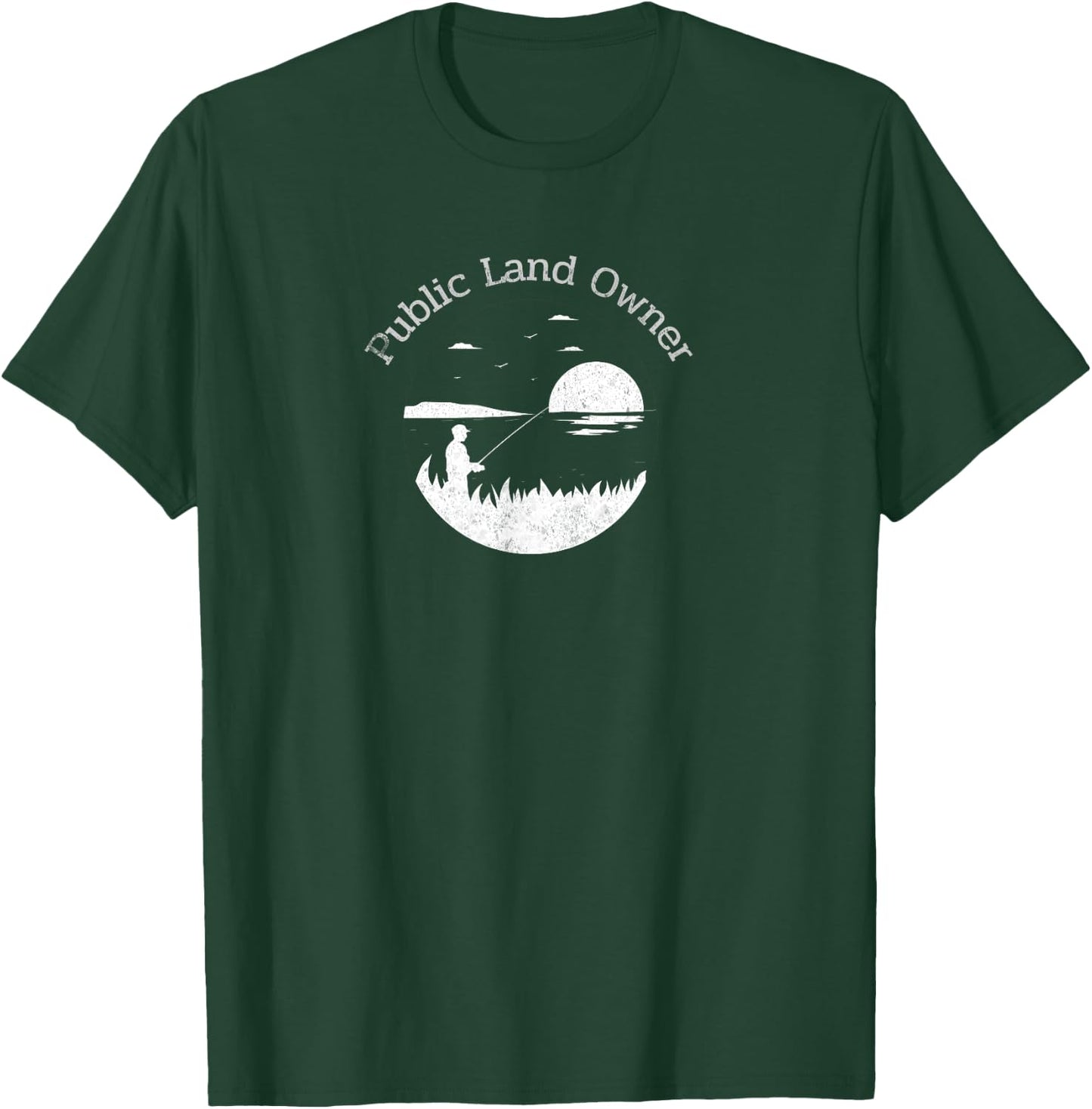 Outdoors Lover Public Land Owner Conservation Gift T-Shirt - T-Shirt | Forest
