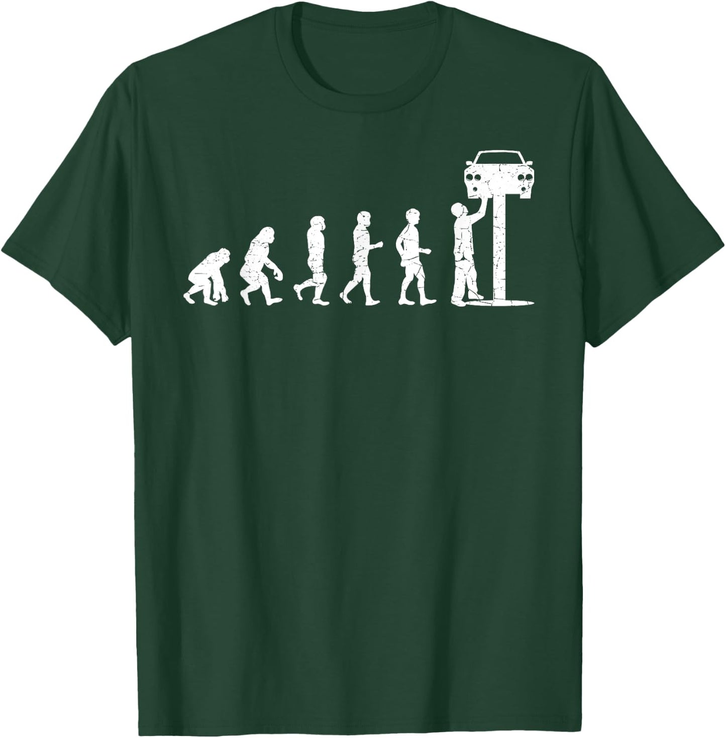 Car Mechanic Car Screwdriver Tuner Evolution T-Shirt - T-Shirt | Forest