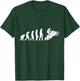 Snowmobile Evolution Shirt Beer Sled Racing Novelty T Shirt T-Shirt - T-Shirt | Forest