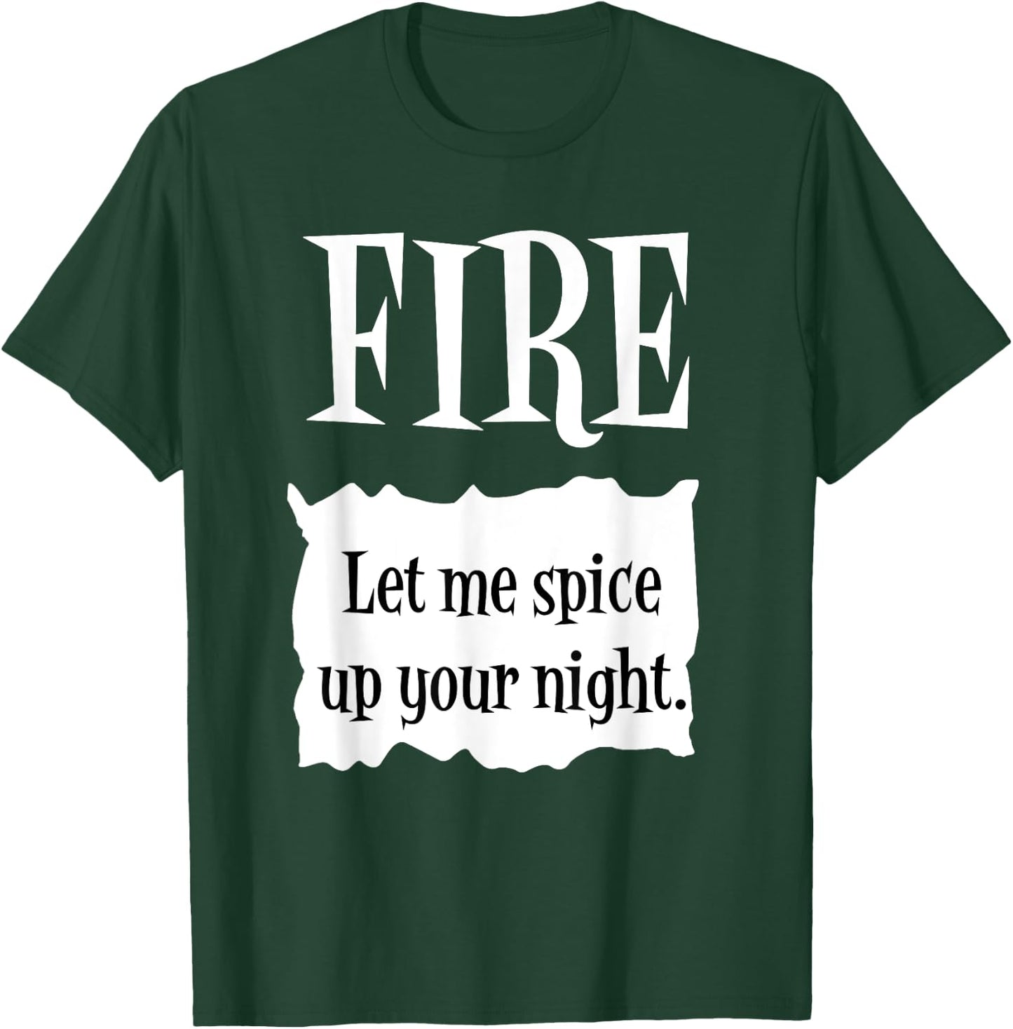 FIRE - Hot Packet Halloween Taco Costume T-Shirt - T-Shirt | Forest