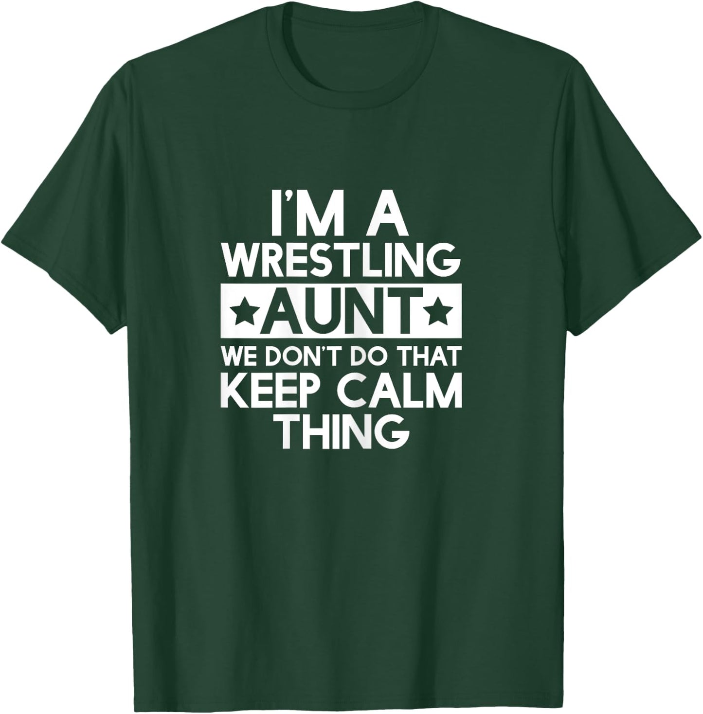 Wrest Wrestling Aunt Funny Aunts Auntie T Shirt Gifts T-Shirt - T-Shirt | Forest