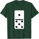 One Five Dominoes Halloween Costume Domino Game T-Shirt - T-Shirt | Forest