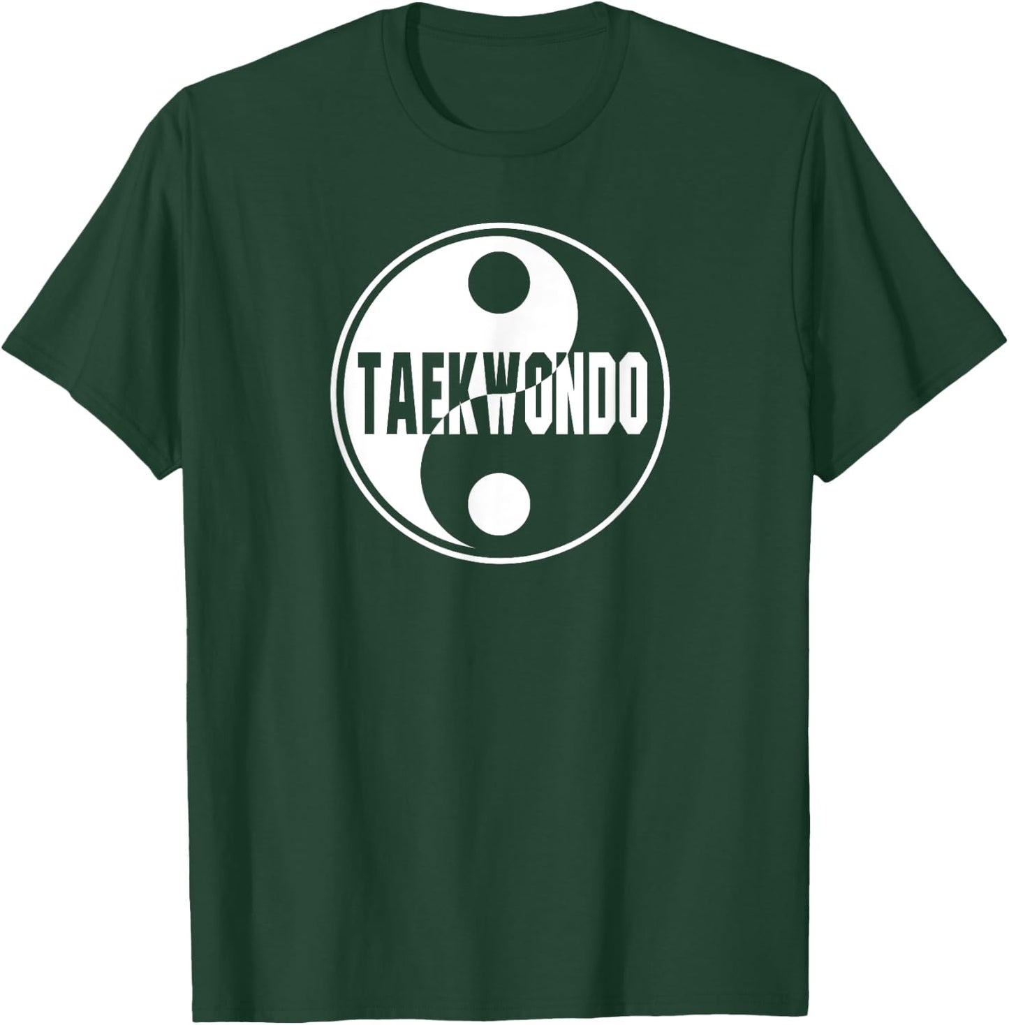 Taekwondo Yin Yang Shirt - Tae Kwon Do Duality T-Shirt - T-Shirt | Forest