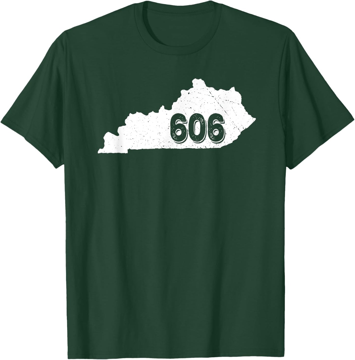 Kentucky Area Code 606 Black Adult T-Shirt - T-Shirt | Forest