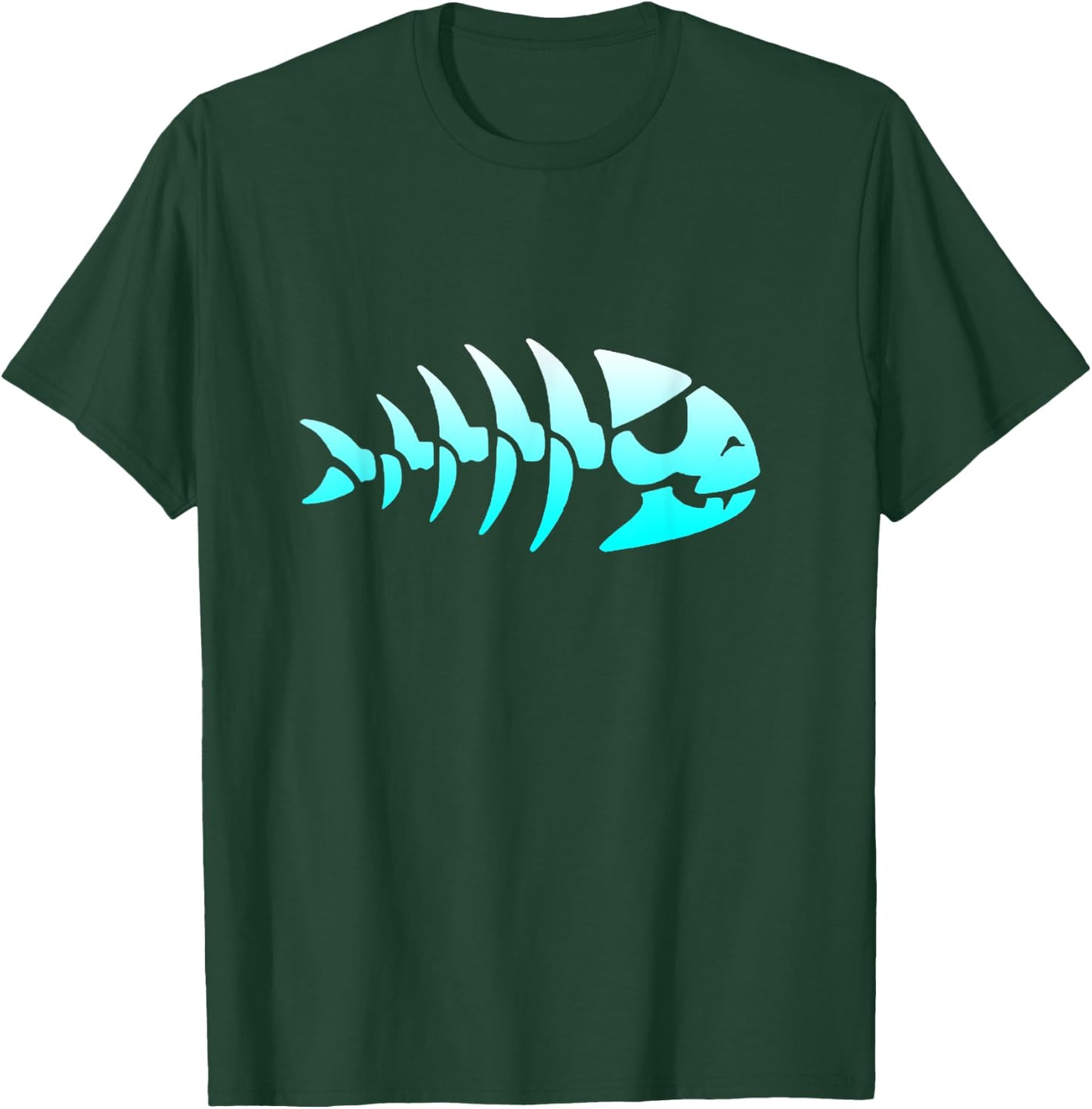 Pirate Fish Flying Spaghetti Monster FSM Pastafari T-Shirt - T-Shirt | Forest