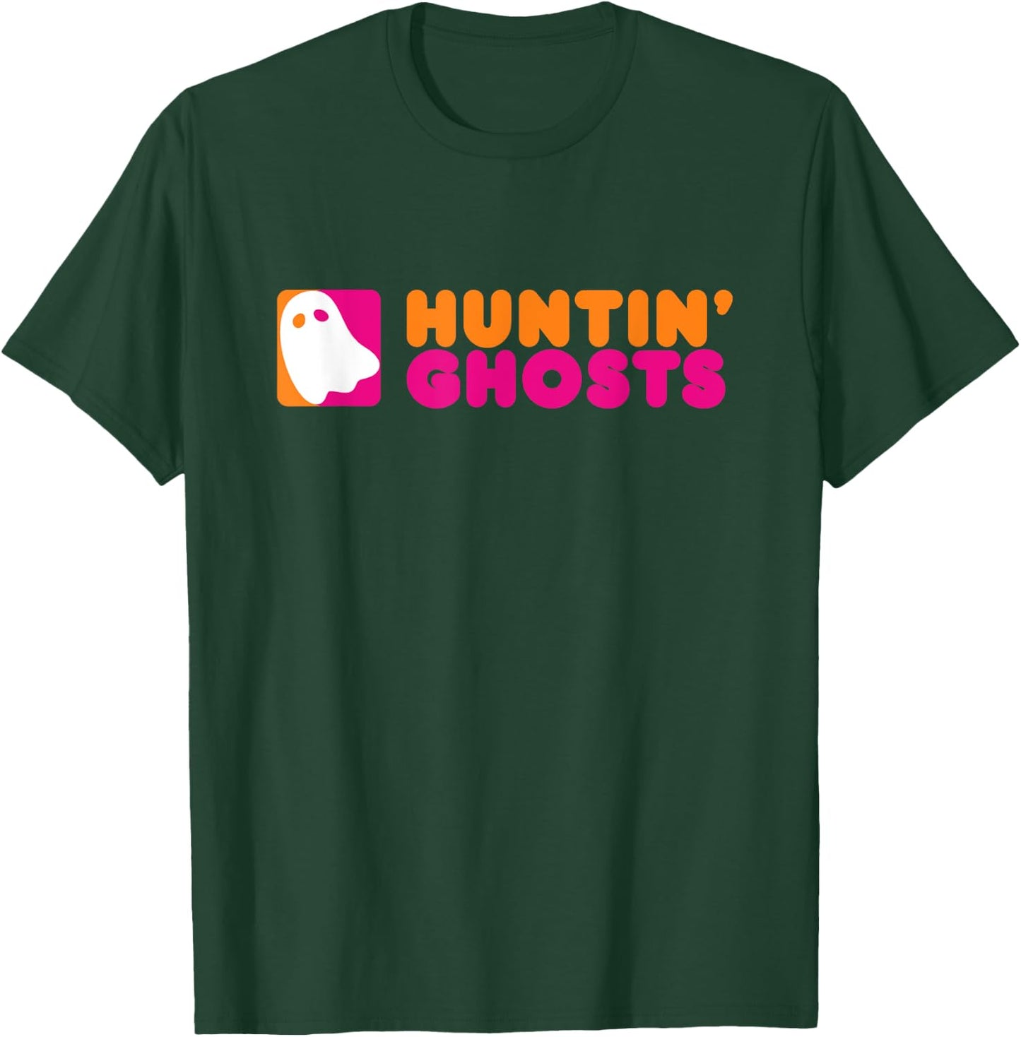 Huntin' Ghosts - Ghost Hunting T-Shirt - T-Shirt | Forest