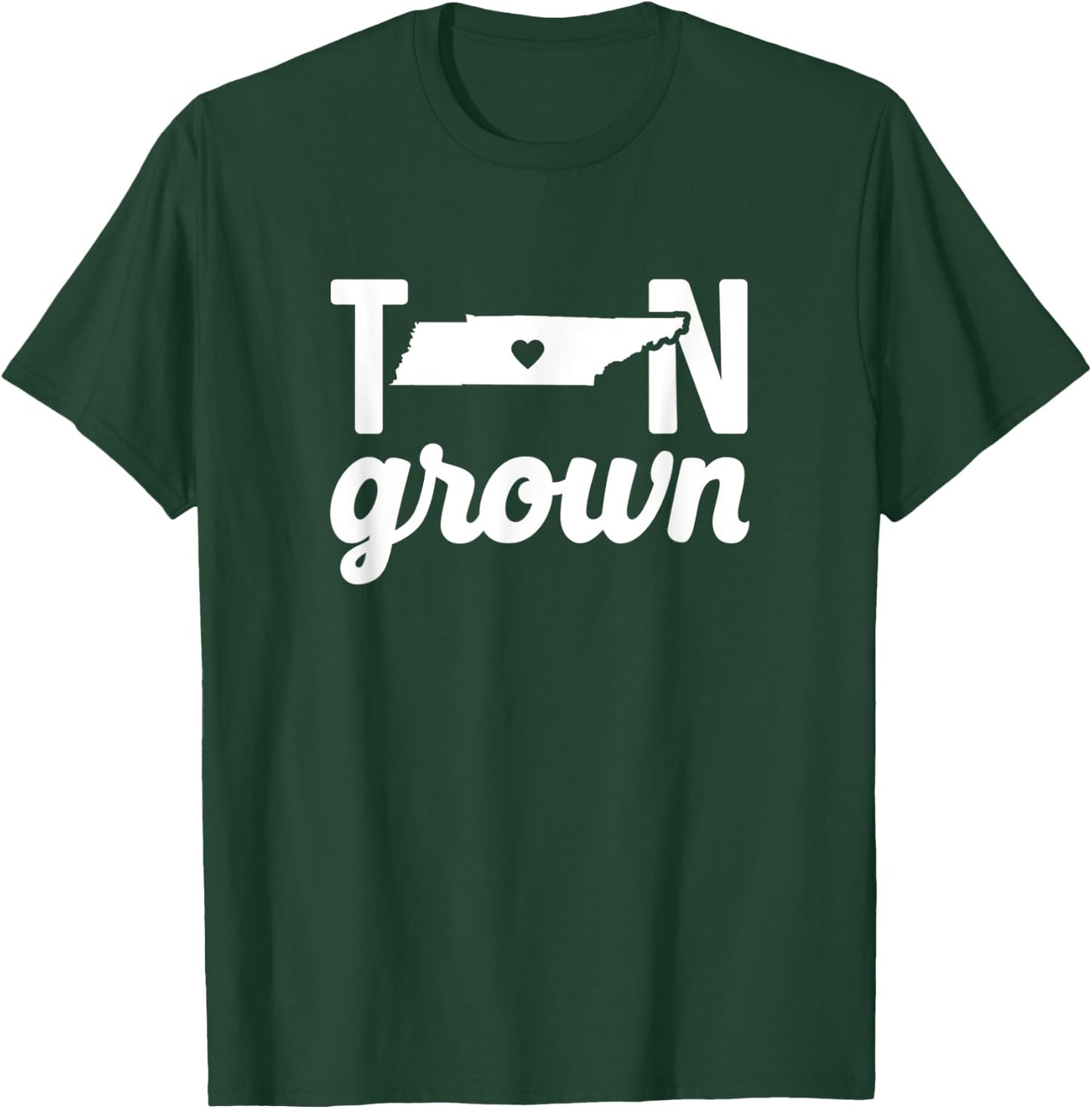 Tennessee Cute TN State Grown Home Gift T-Shirt - T-Shirt | Forest
