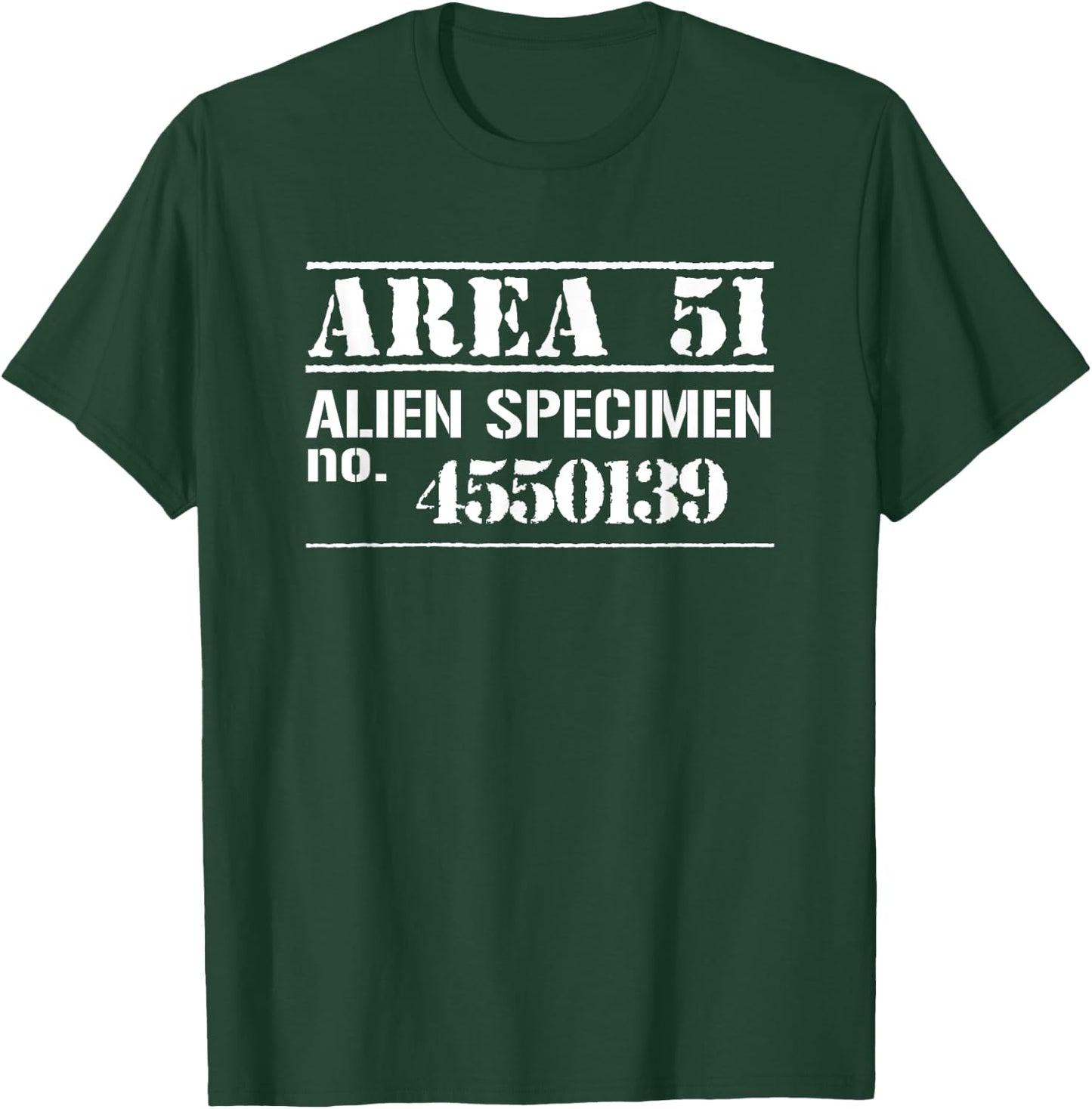 Funny Area 51 Escaped Alien Halloween Costume T-Shirt - T-Shirt | Forest