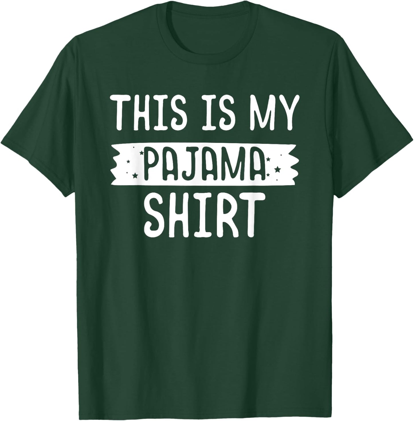 Kids Pajamas Funny Pyjamas PJ top Teen Boys and Girls T-Shirt - T-Shirt | Forest