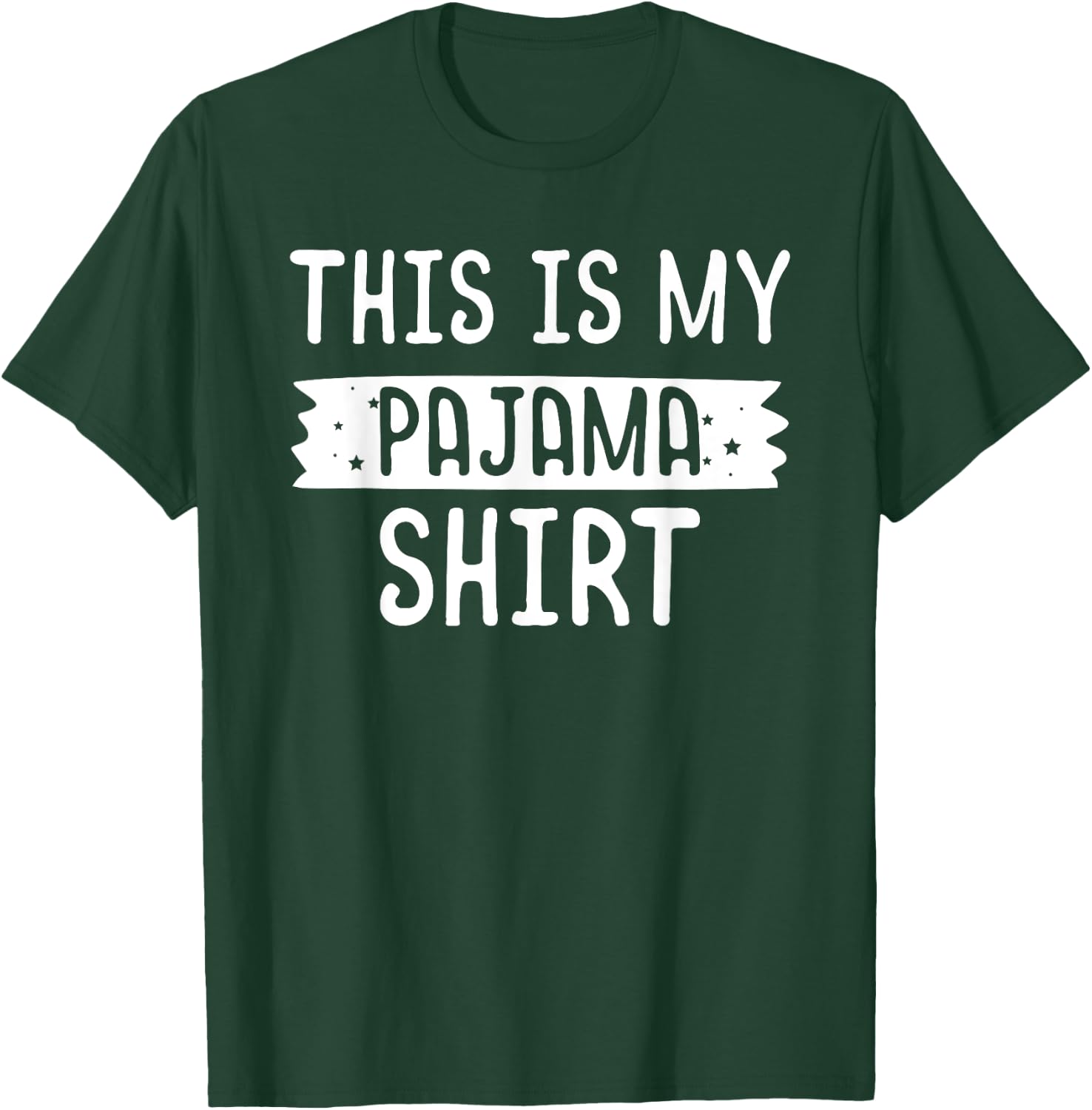 Kids Pajamas Funny Pyjamas PJ top Teen Boys and Girls T-Shirt - T-Shirt | Forest