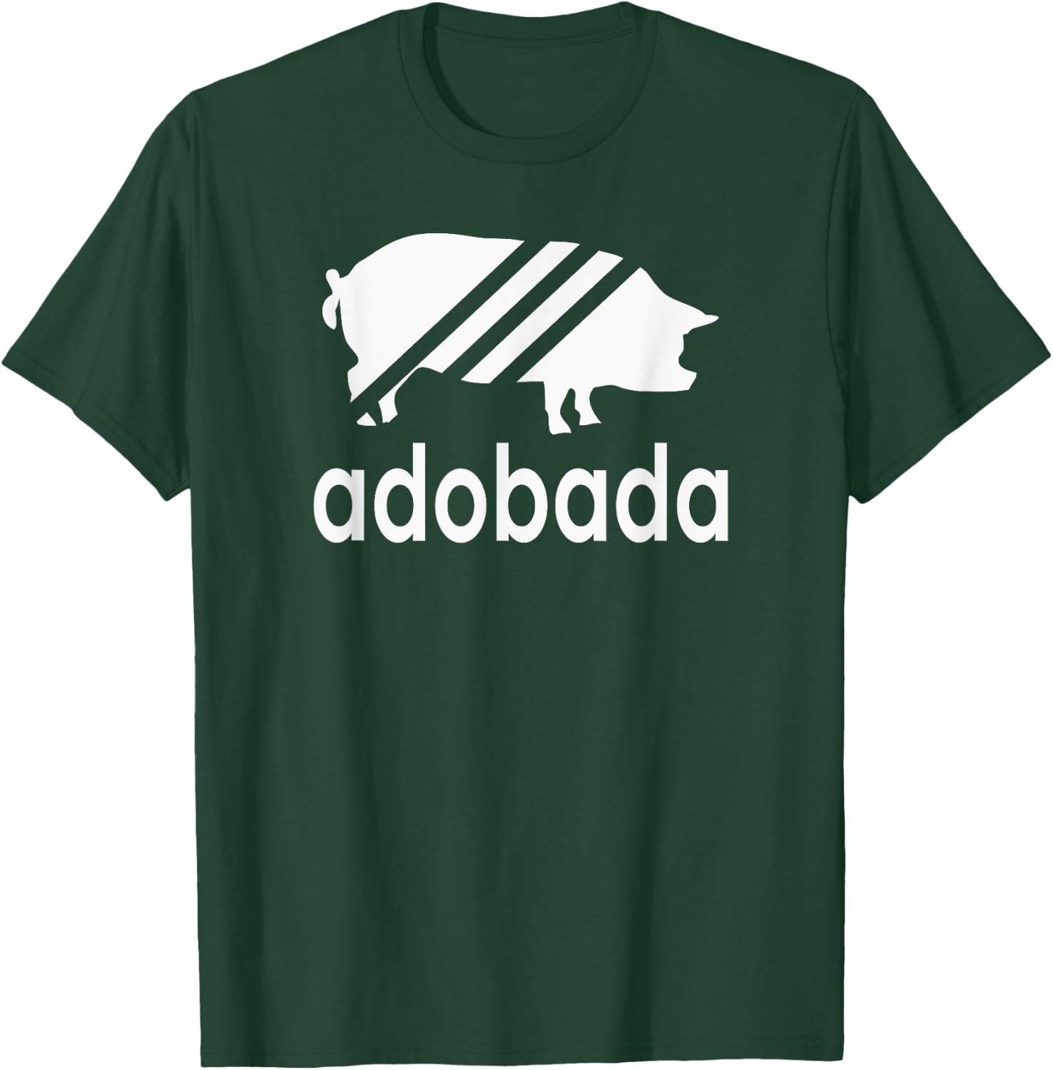 Pork Adobada Retro Vintage Parody T-Shirt - T-Shirt | Forest