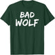 Bad Wolf In A Distressed Savage Look Shirt T-Shirt - T-Shirt | Forest