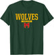 Marion Wolves Logo Soccer HS T-Shirt - T-Shirt | Forest