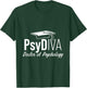 PsyD Doctor of Psychology PsyDiva Doctorate Graduation T-Shirt - T-Shirt | Forest
