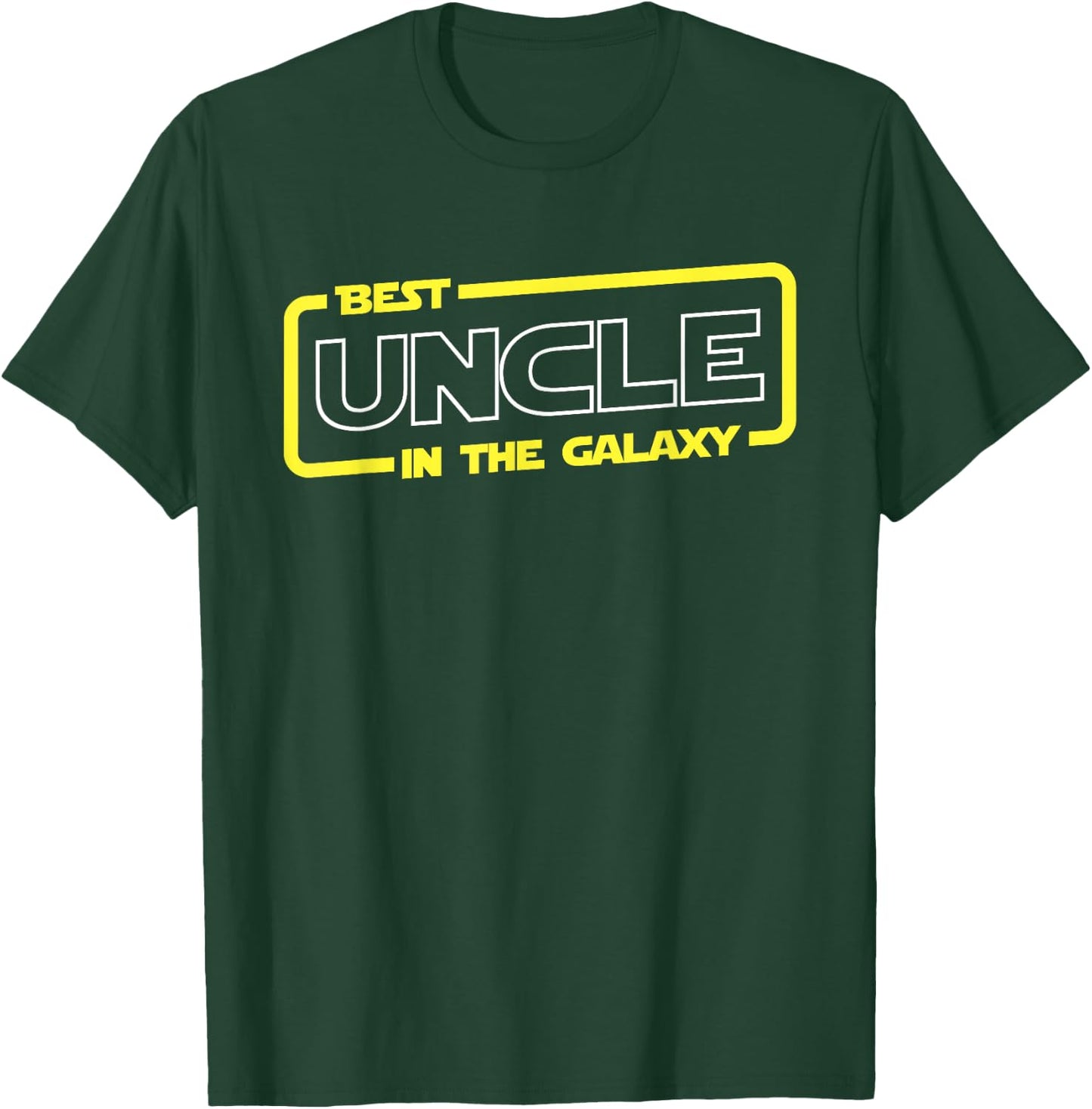 Best Uncle In The Galaxy Family Gratefulness Shirt T-Shirt - T-Shirt | Forest