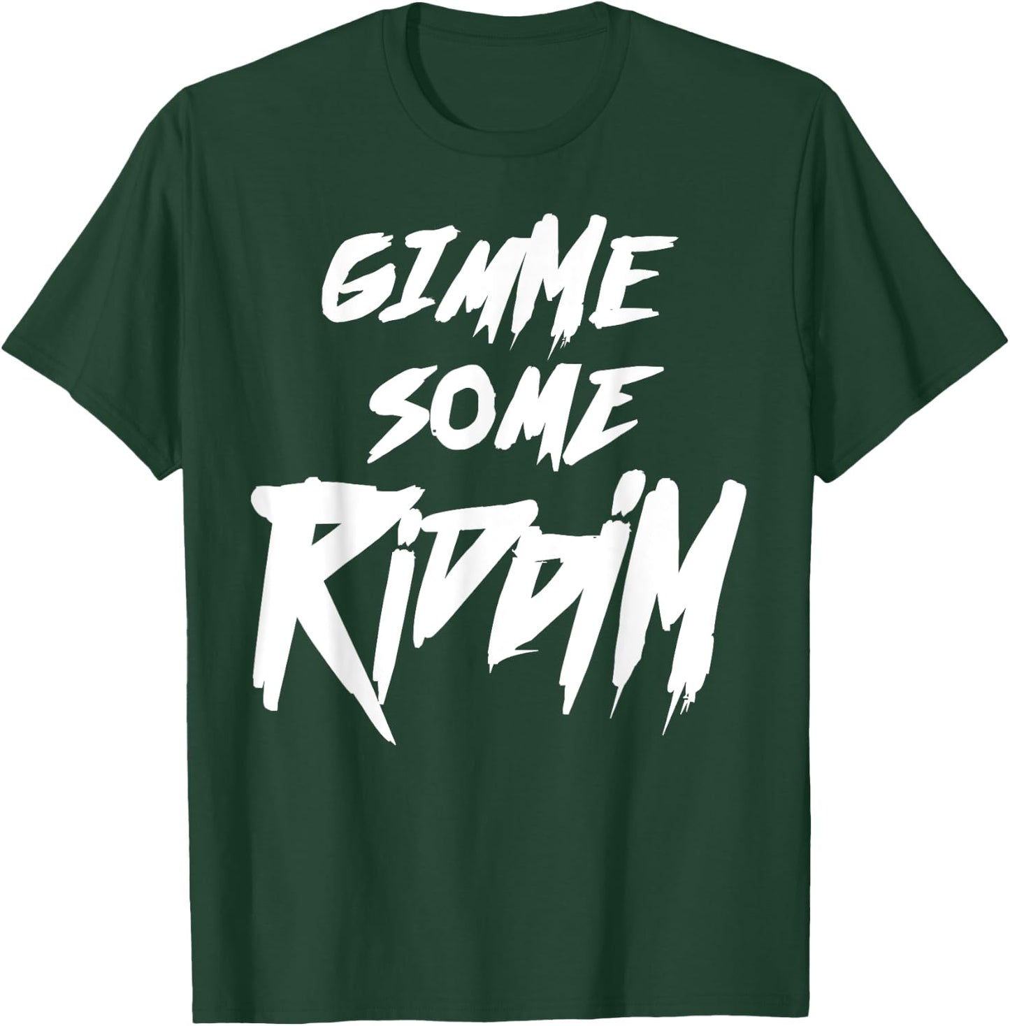 Riddim Shirt, Dubstep, Rave, EDM, Bass Head, Headbanger T-Shirt - T-Shirt | Forest