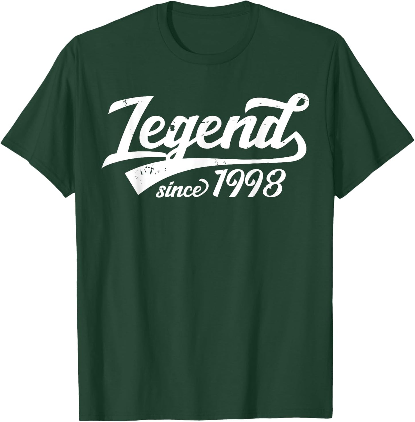 Legend Since 1998 27th Birthday 27 Years Old Vintage Gift T-Shirt - T-Shirt | Forest