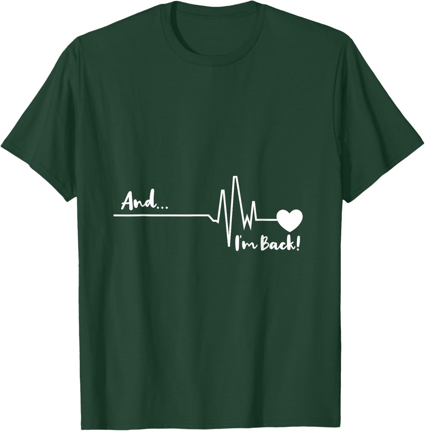 Heart Surgery - Cardiologist Outfit Heart Doctor Gift T-Shirt - T-Shirt | Forest