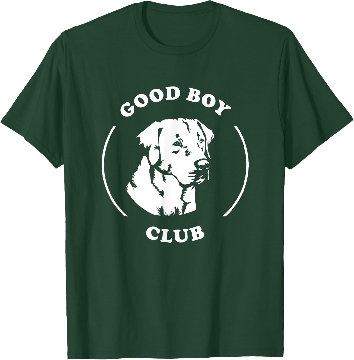 Good Boy Club - Funny Cute Labrador Dog T-Shirt - T-Shirt | Forest