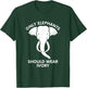 Only Elephants Should Wear Ivory - Save Elephants T-Shirt - T-Shirt | Forest