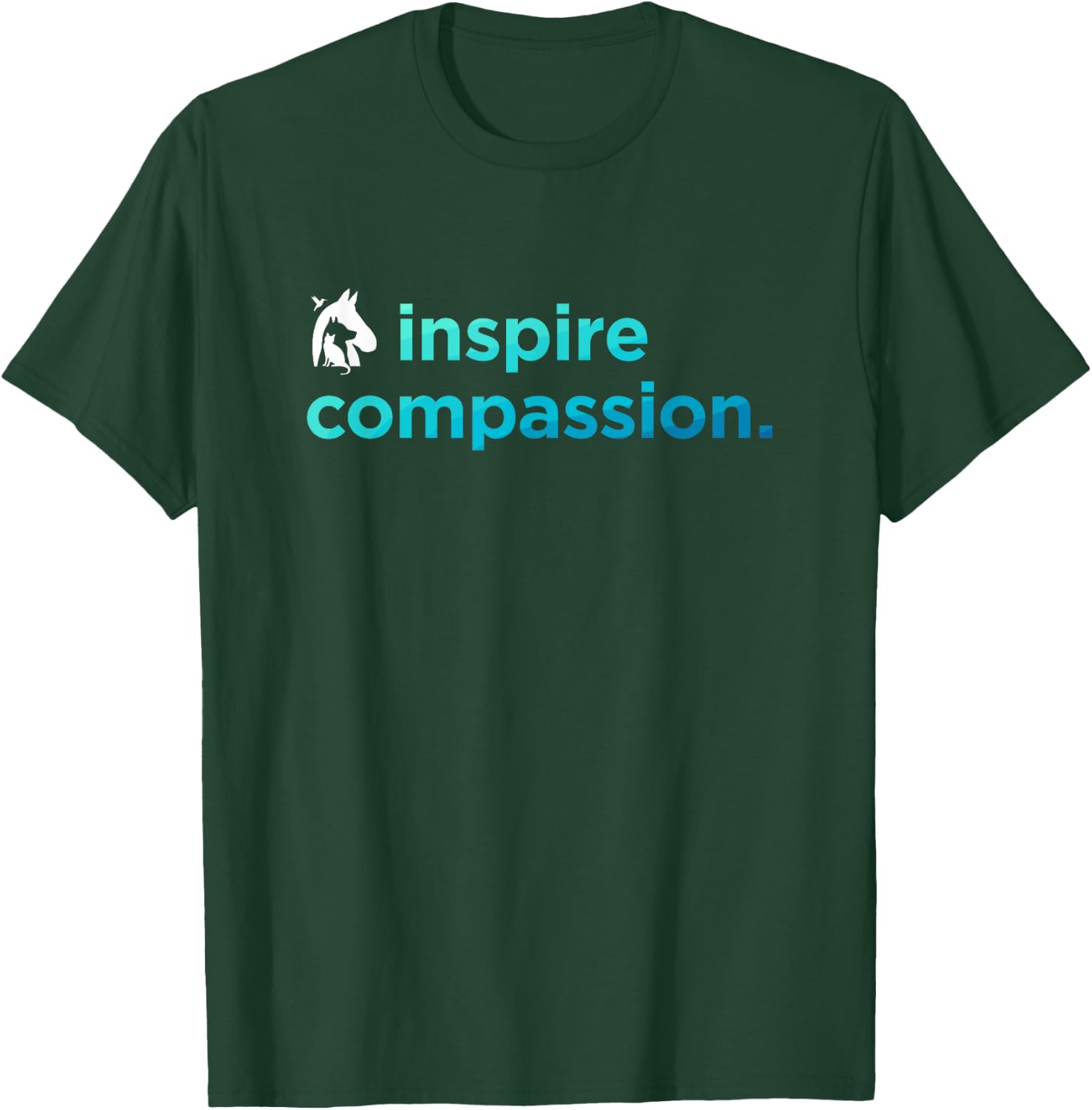 Inspire Compassion T-Shirt - T-Shirt | Forest