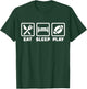 Eat sleep play Football T-Shirt - T-Shirt | Forest