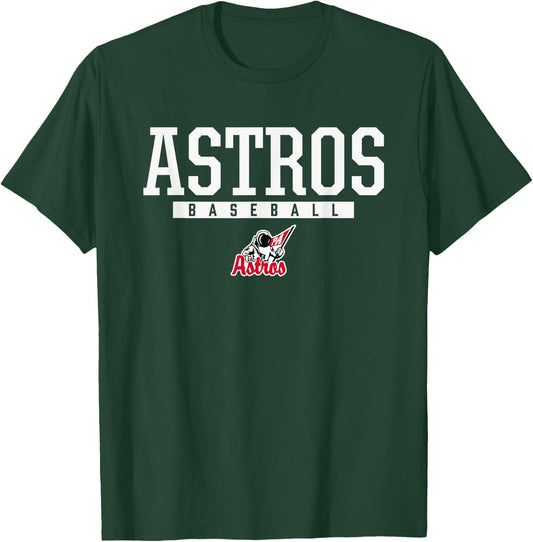 Pinkerton Astros Logo Baseball HS T-Shirt - T-Shirt | Forest
