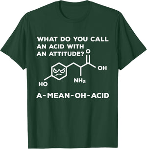 Biochemie Amino Acid - Biologist Laboratory Chemistry Laboratory T-Shirt - T-Shirt | Forest