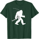 Yeti Bigfoot Ice Fishing , Black, Small, Men's, Short Sleeve, Classic Fit, Casual Classic, Fish Theme, Fishing Occasion T-Shirt - T-Shirt | Forest