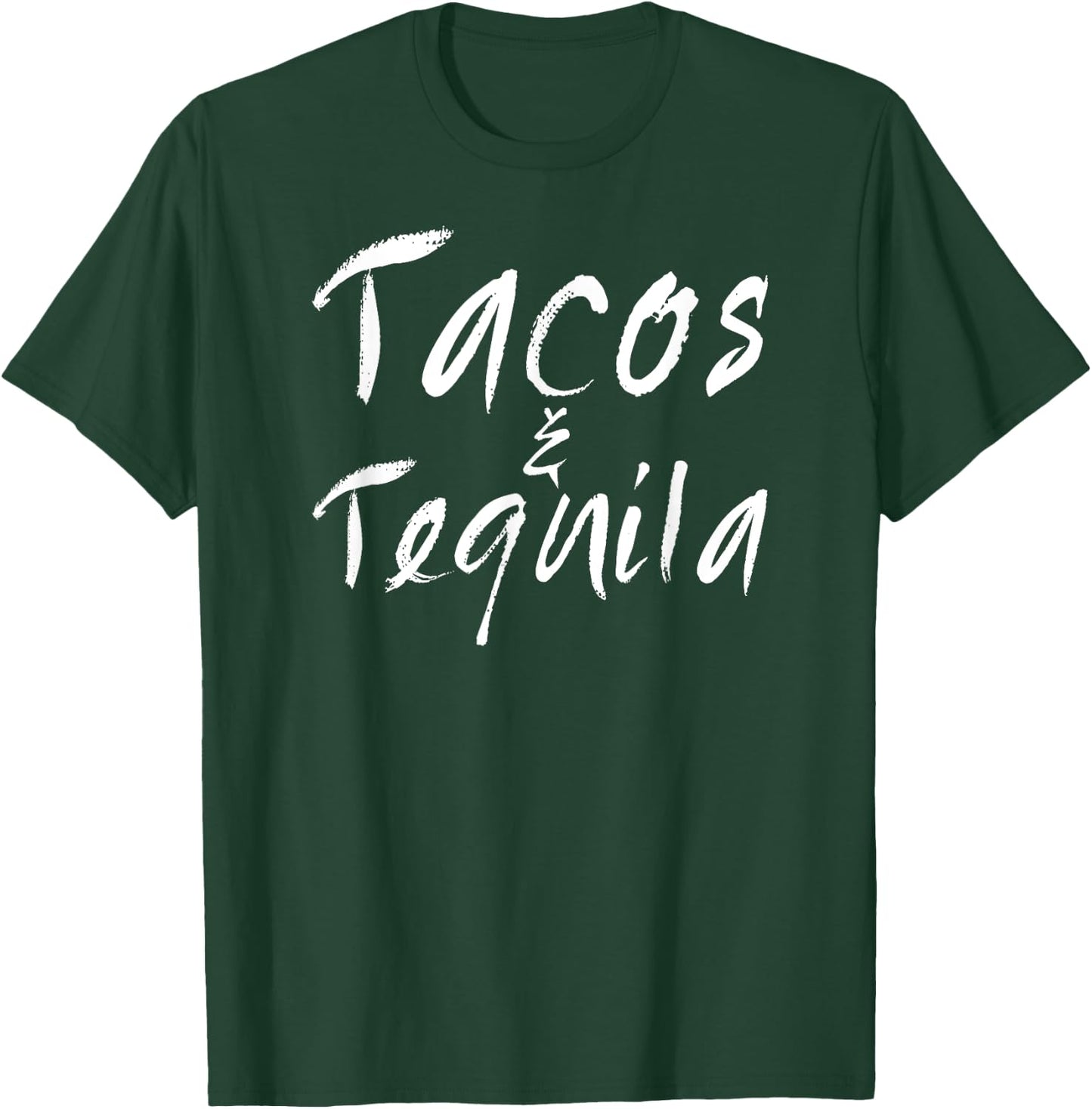 Funny Tacos And Tequila T Shirt. Mex Party Pinata Drinker T-Shirt - T-Shirt | Forest