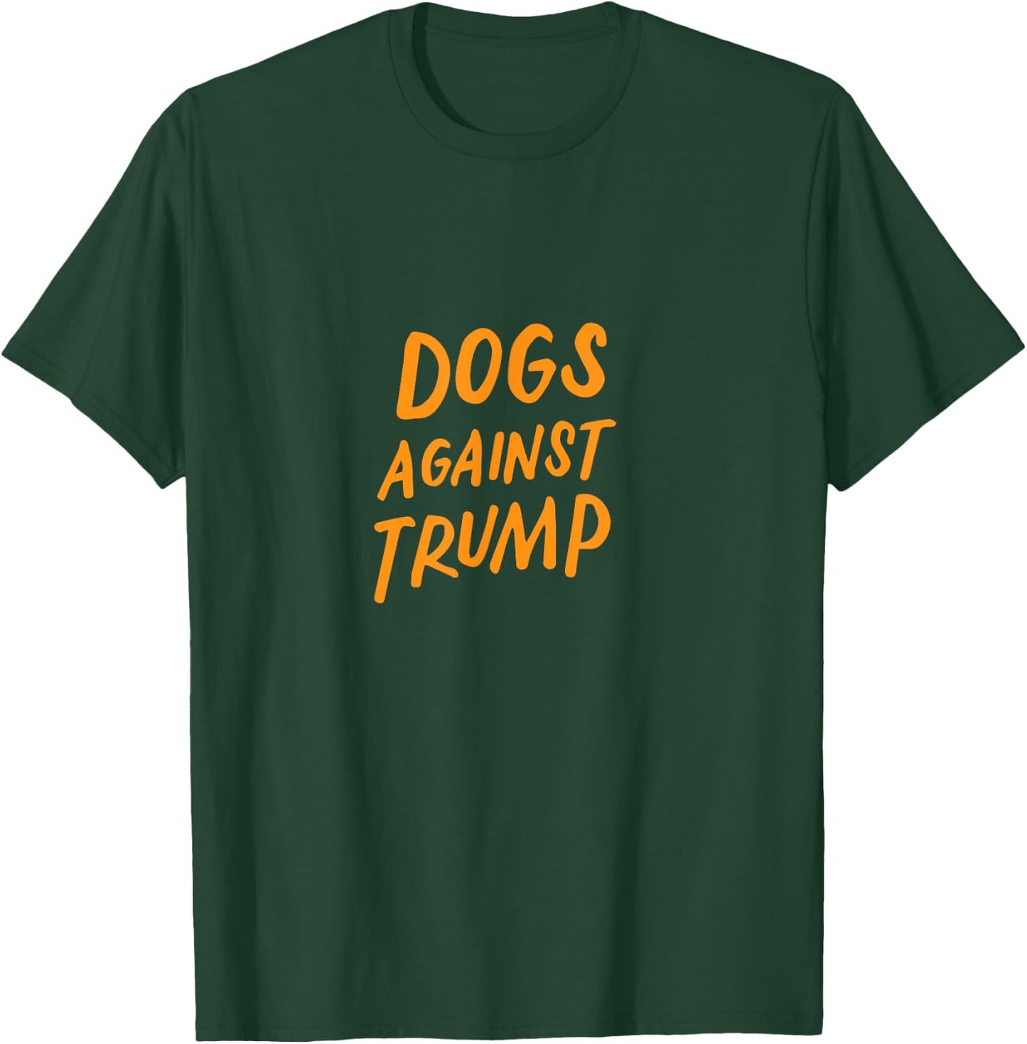 Dogs Against Trump Funny Impeach Anti Trump 2020 Pet Lovers T-Shirt - T-Shirt | Forest