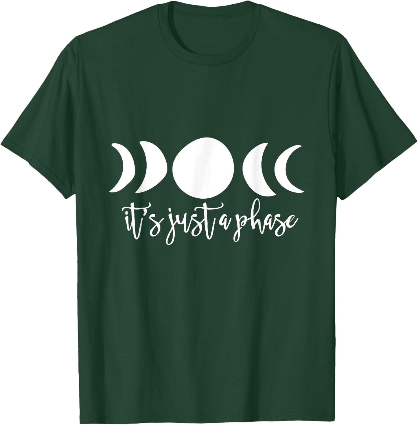 It's just a phase moon phases shirts moonchild T-Shirt - T-Shirt | Forest