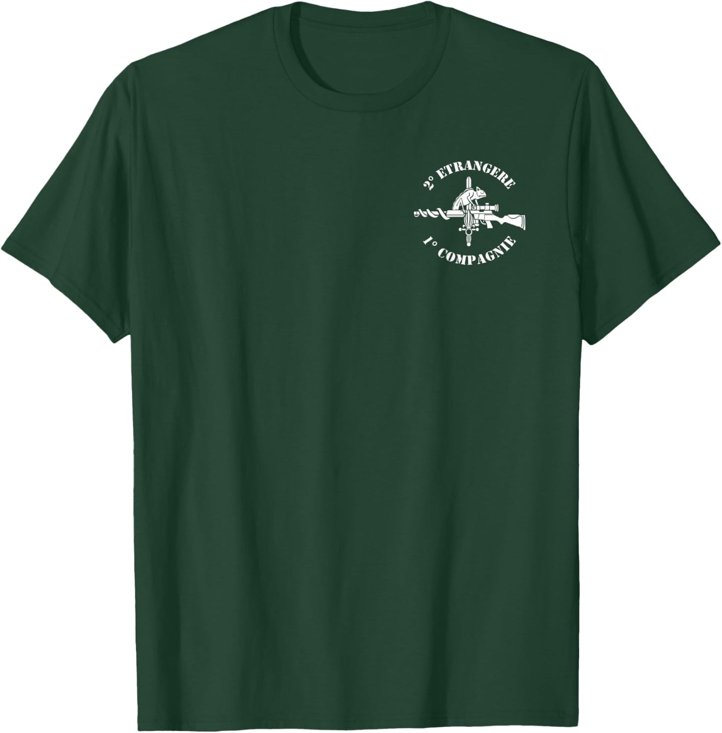 French Foreign Legion Legion Etrangere Sniper T-Shirt - T-Shirt | Forest