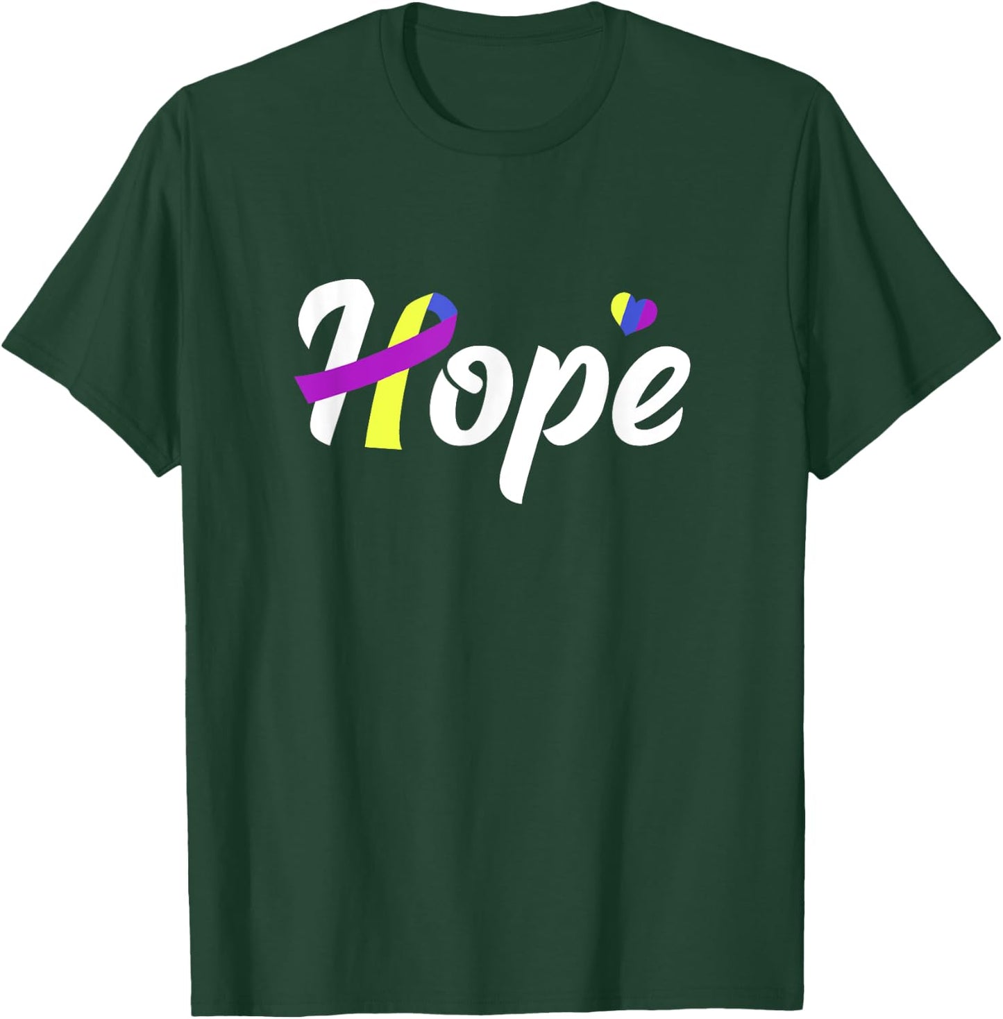 Bladder Cancer Awareness T-Shirt - T-Shirt | Forest