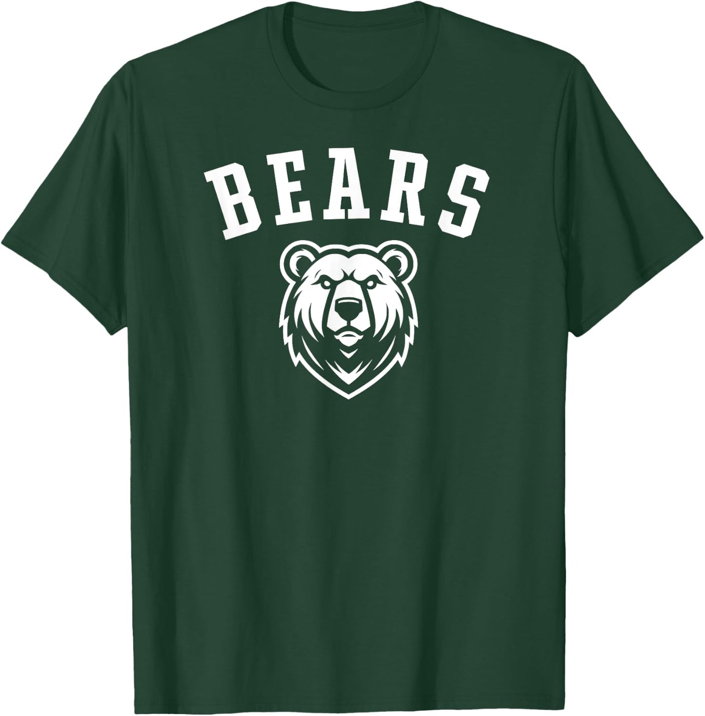 Bears Mascot for Players and Fans T-Shirt - T-Shirt | Forest