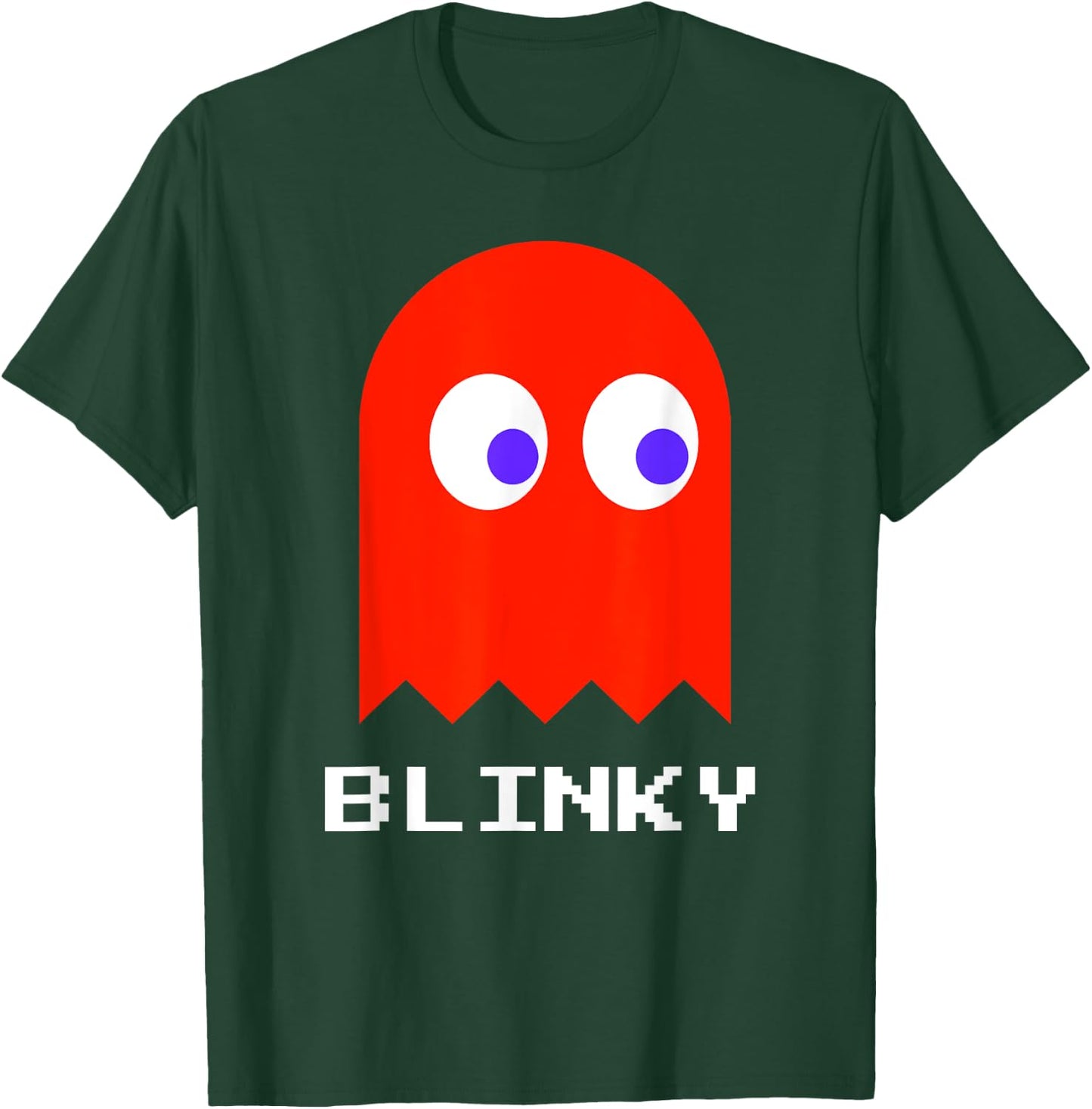 Retro Gamer Nerd BLINKY Halloween Costume T-Shirt - T-Shirt | Forest