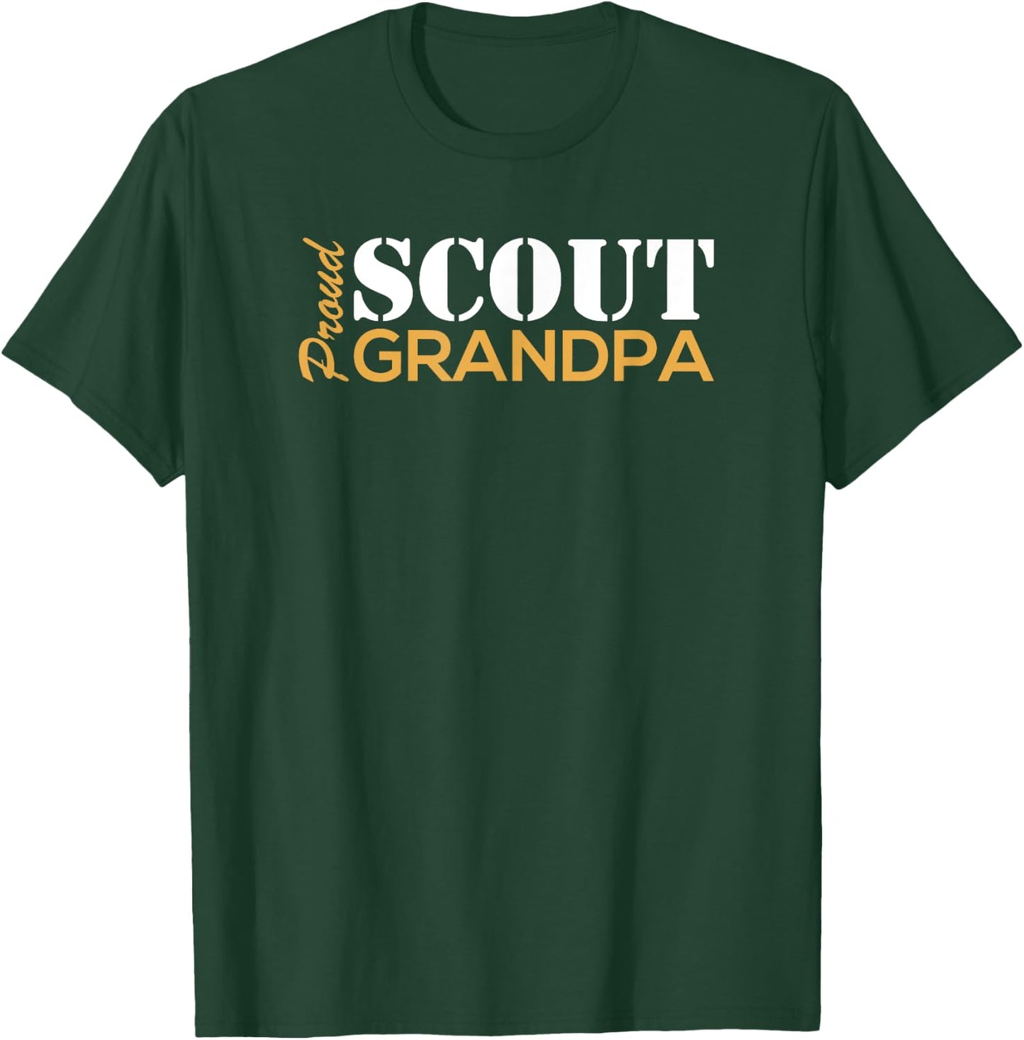 Proud Scout Grandpa T Shirt - 20445 T-Shirt - T-Shirt | Forest