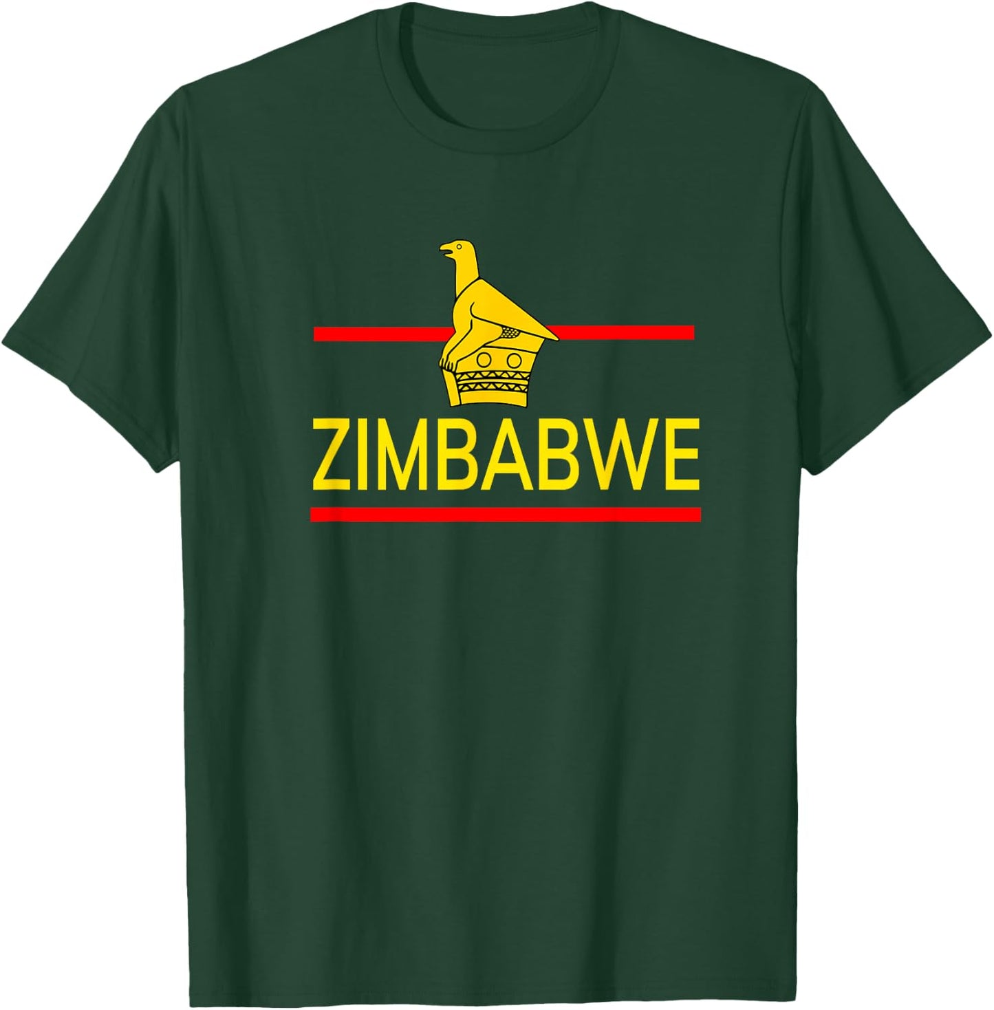 Zimbabwe Bird Zimbabwean T-Shirt - T-Shirt | Forest