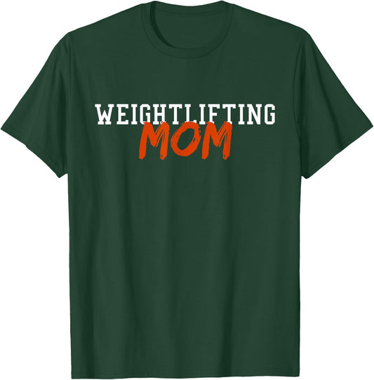 WEIGHTLIFTING Mom Summer Winter Sports Men Women Girls Kids T-Shirt - T-Shirt | Forest