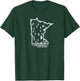 Minnesota State Parks Nature Outdoors MN Camping Gift T-Shirt - T-Shirt | Forest