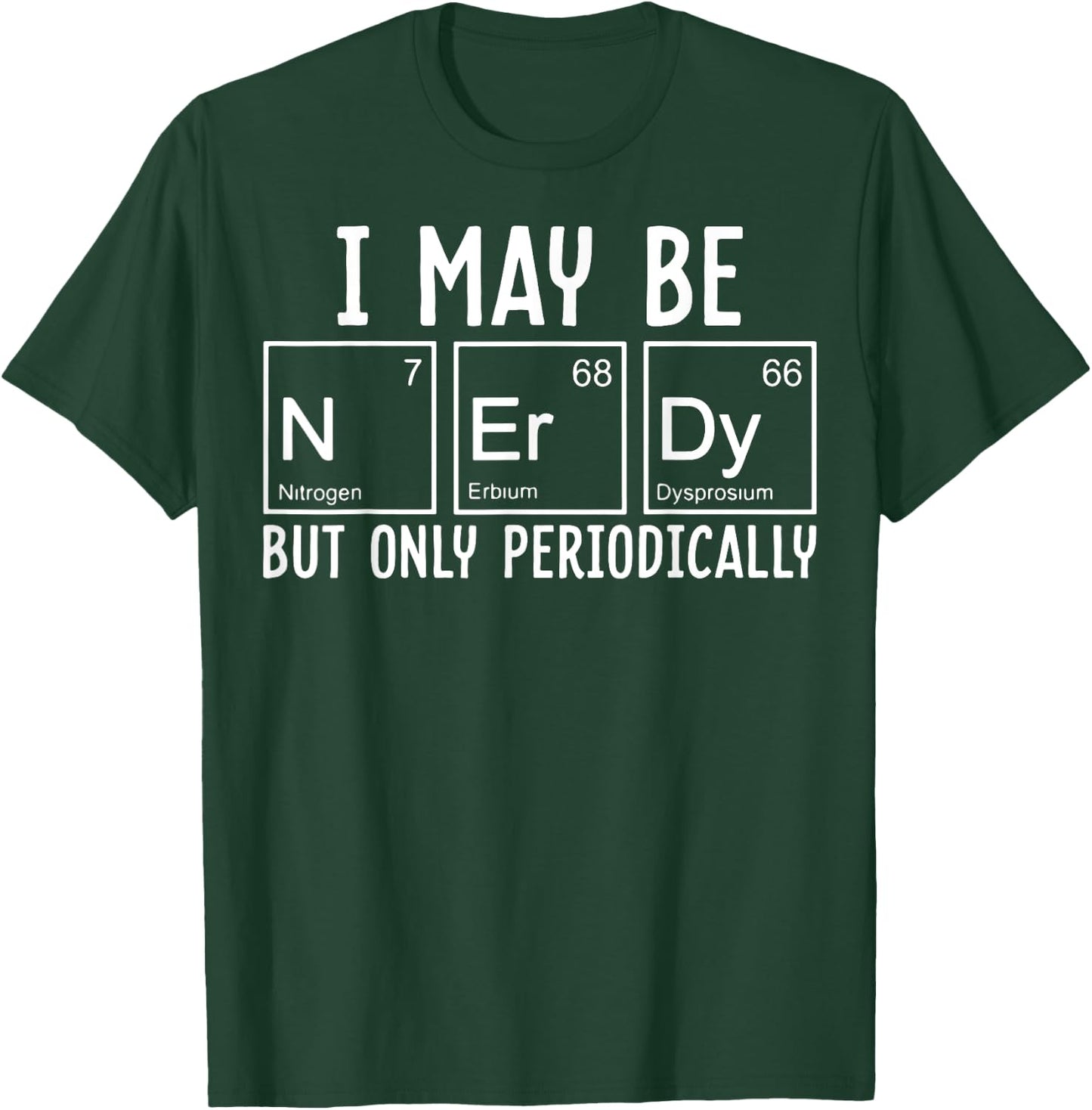 Periodic Table Funny Ion Elements Chemistry Menstruation T-Shirt - T-Shirt | Forest