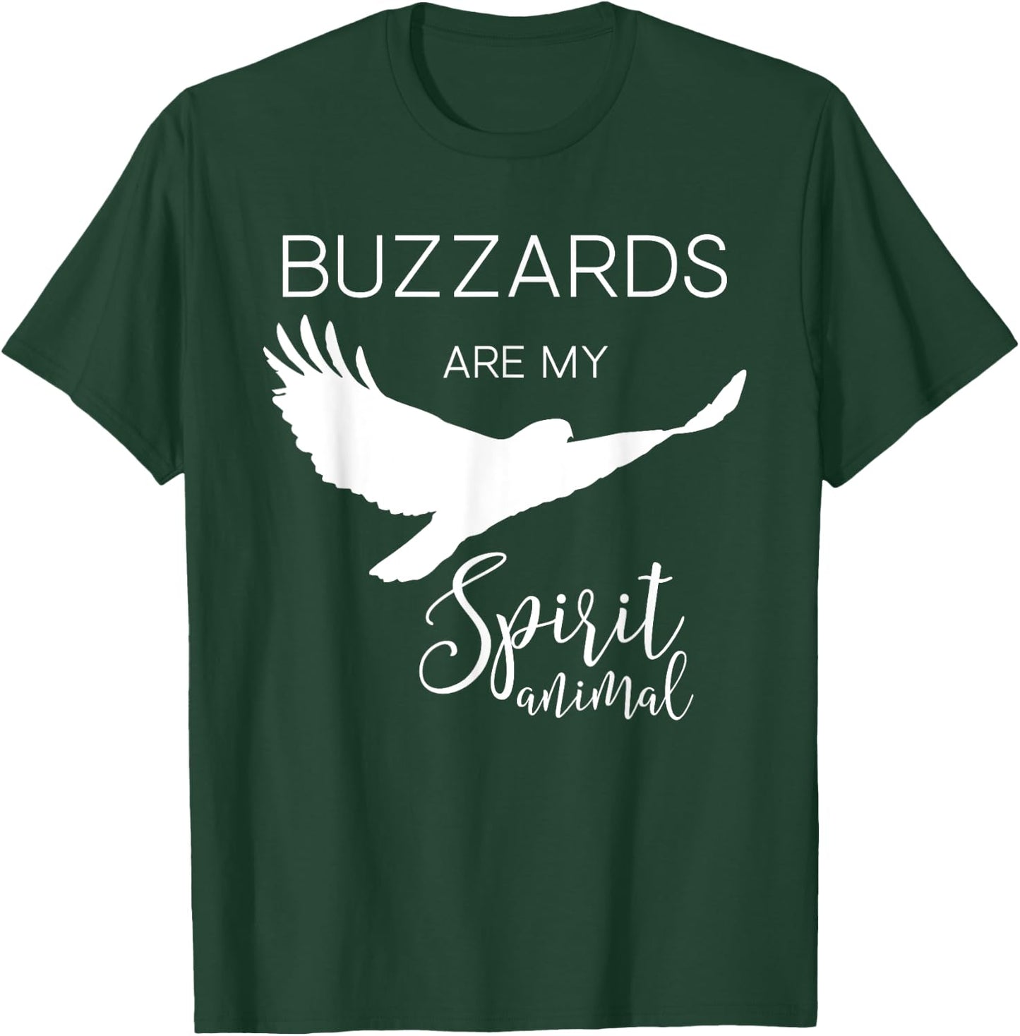 Buzzard Turkey Vulture Spirit Animal J000371 T-Shirt - T-Shirt | Forest